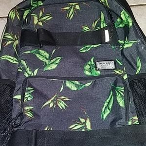 Burton floral backpack